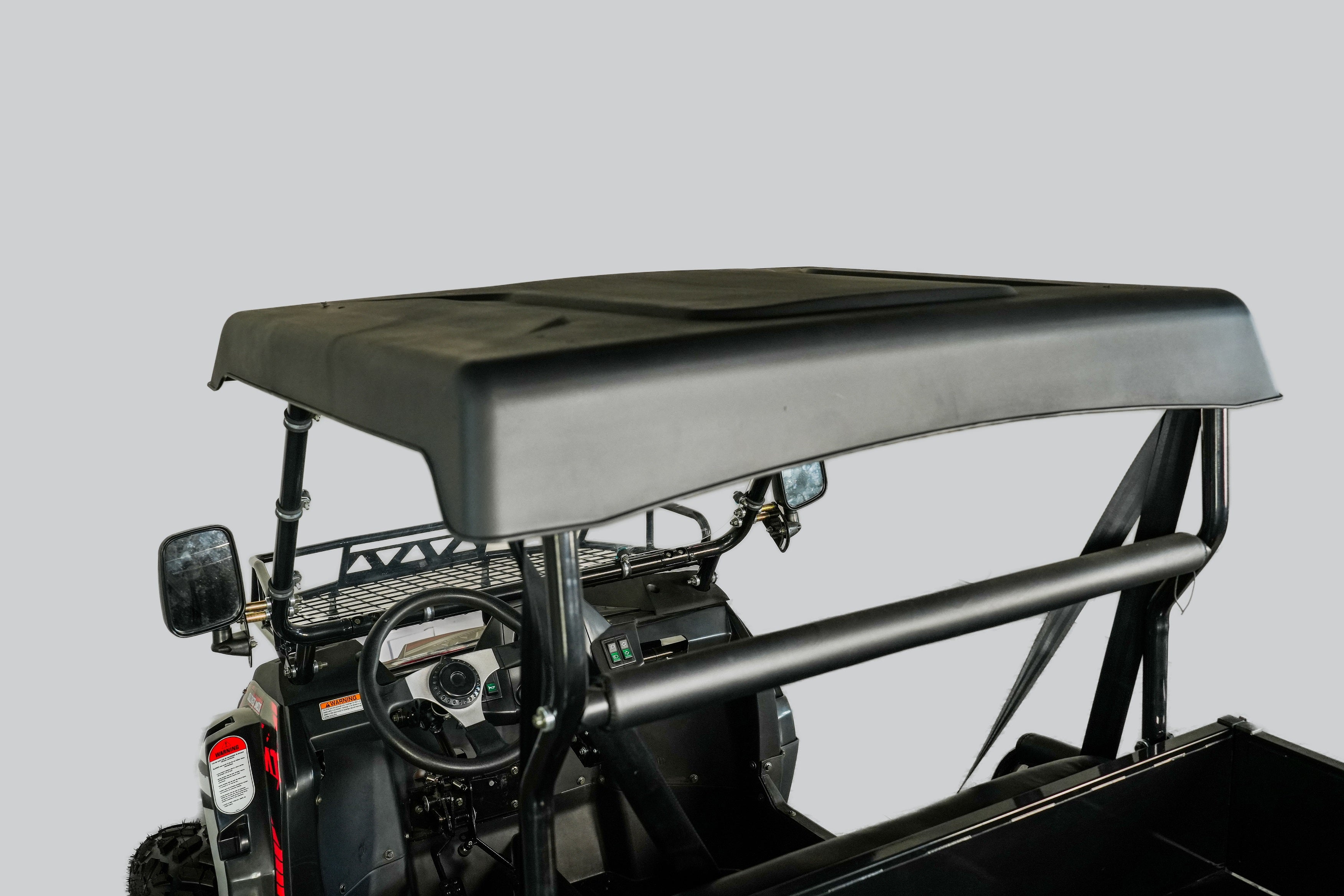 TrailMaster Challenger 200EUX UTV Side-by-Side, Front Cargo Rack, Rear Dump Bed, Deluxe Alloy Wheels, LED Light Bar - Image 16