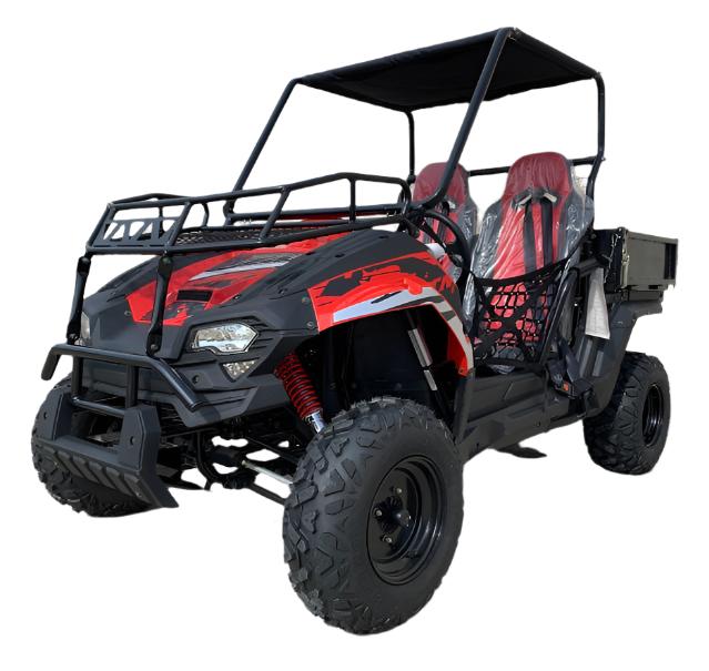 TrailMaster Challenger 200U UTV Side-by-Side, Front Cargo Rack, Rear Dump Bed - Image 10