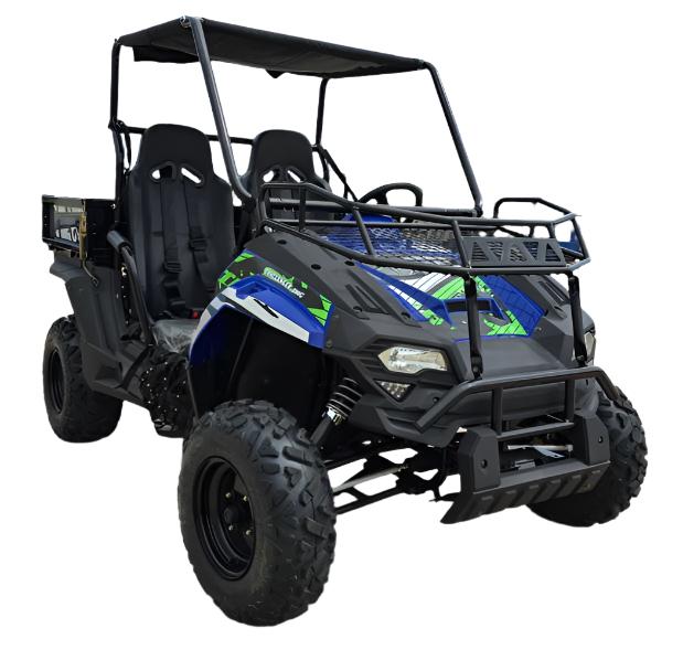 TrailMaster Challenger 200U UTV Side-by-Side, Front Cargo Rack, Rear Dump Bed - Image 3