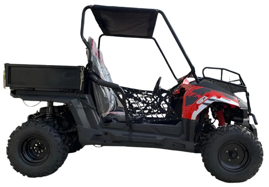 TrailMaster Challenger 200U UTV Side-by-Side, Front Cargo Rack, Rear Dump Bed - Image 6
