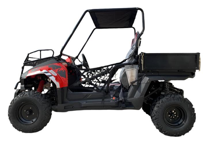 TrailMaster Challenger 200U UTV Side-by-Side, Front Cargo Rack, Rear Dump Bed - Image 7