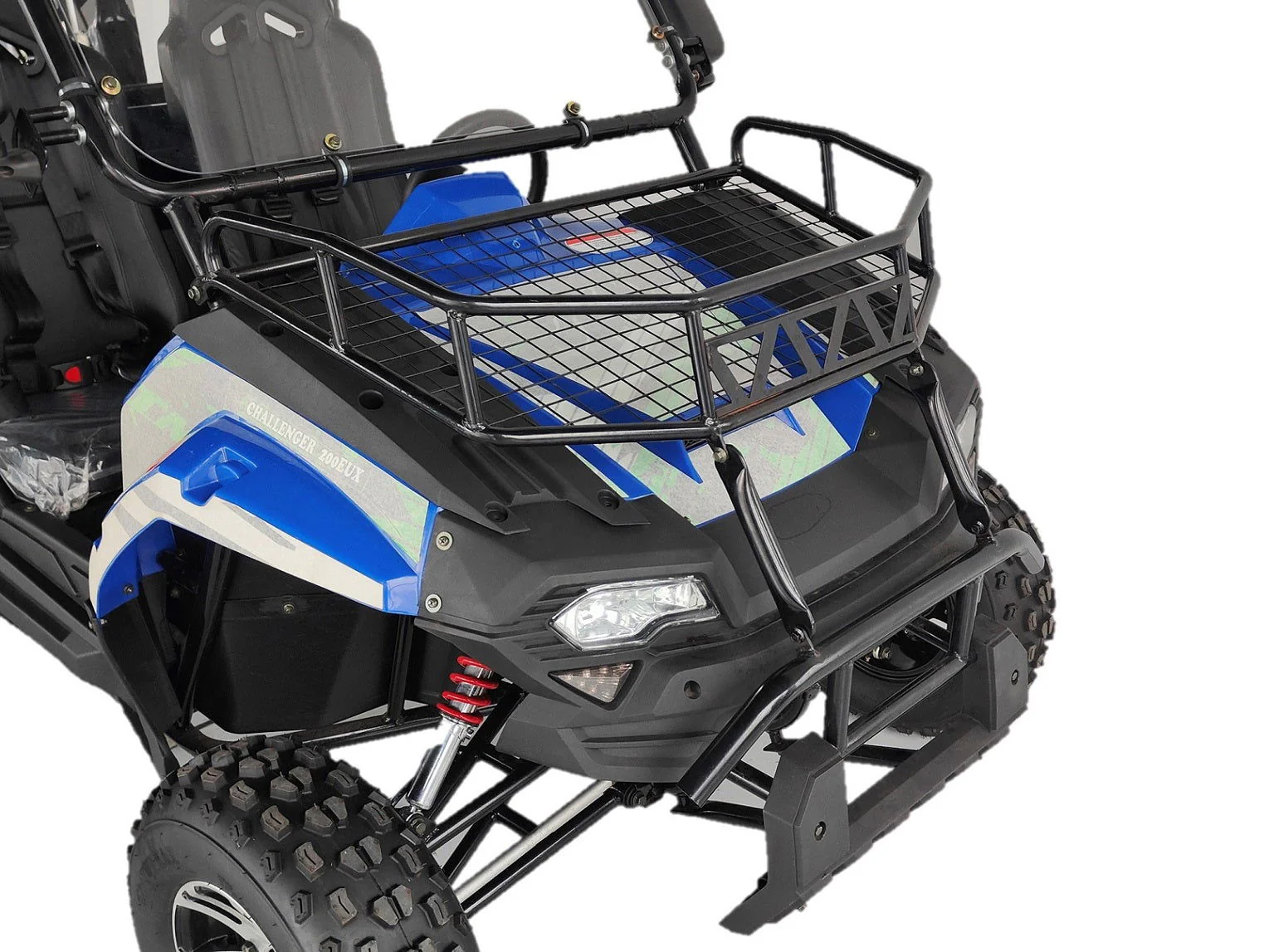 TrailMaster Challenger 200U UTV Side-by-Side, Front Cargo Rack, Rear Dump Bed - Image 8