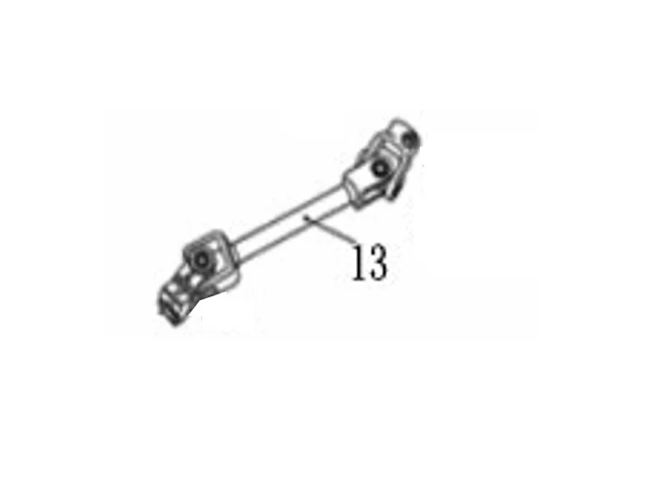 REF 25-13: STEERING LINKAGE KNUCKLE, for TrailMaster Challenger 200 UTV Side-by-side (40200-150U-01)