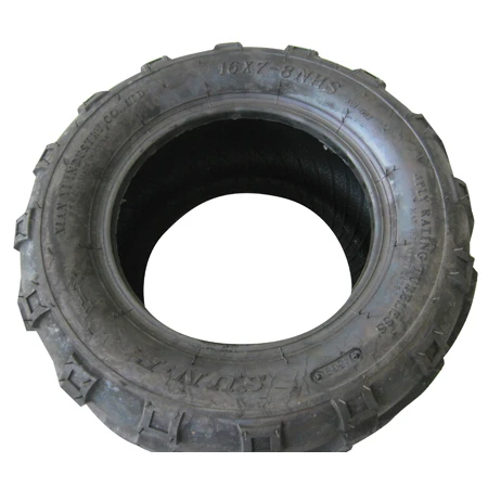 REF 16-18: Rear Tire (R or L) 13x5-6, for TrailMaster Mini XRX XRS Go Kart (001-136005-00)