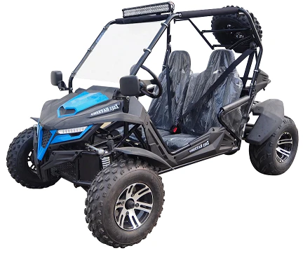 TrailMaster Cheetah 200EX EFI Go Kart CVT Automatic with Reverse, Alloy Wheels, Windshield - Image 3