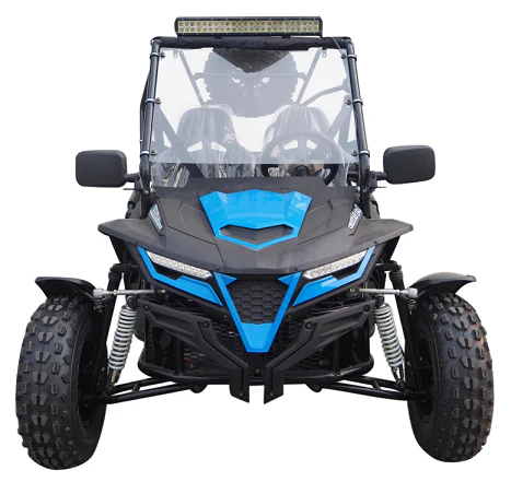 TrailMaster Cheetah 200EX EFI Go Kart CVT Automatic with Reverse, Alloy Wheels, Windshield - Image 5