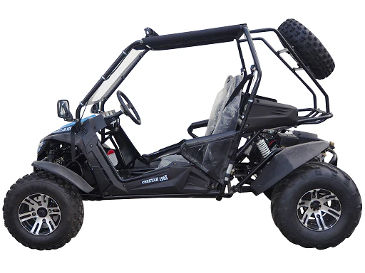 TrailMaster Cheetah 200EX EFI Go Kart CVT Automatic with Reverse, Alloy Wheels, Windshield - Image 7