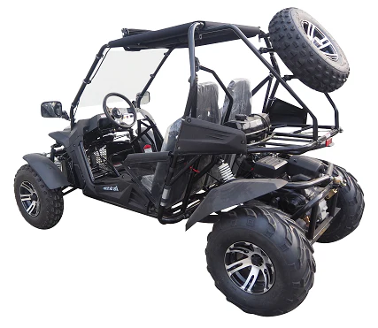 TrailMaster Cheetah 200EX EFI Go Kart CVT Automatic with Reverse, Alloy Wheels, Windshield - Image 8