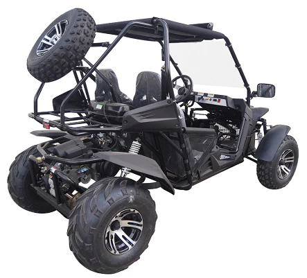 TrailMaster Cheetah 200EX EFI Go Kart CVT Automatic with Reverse, Alloy Wheels, Windshield - Image 9