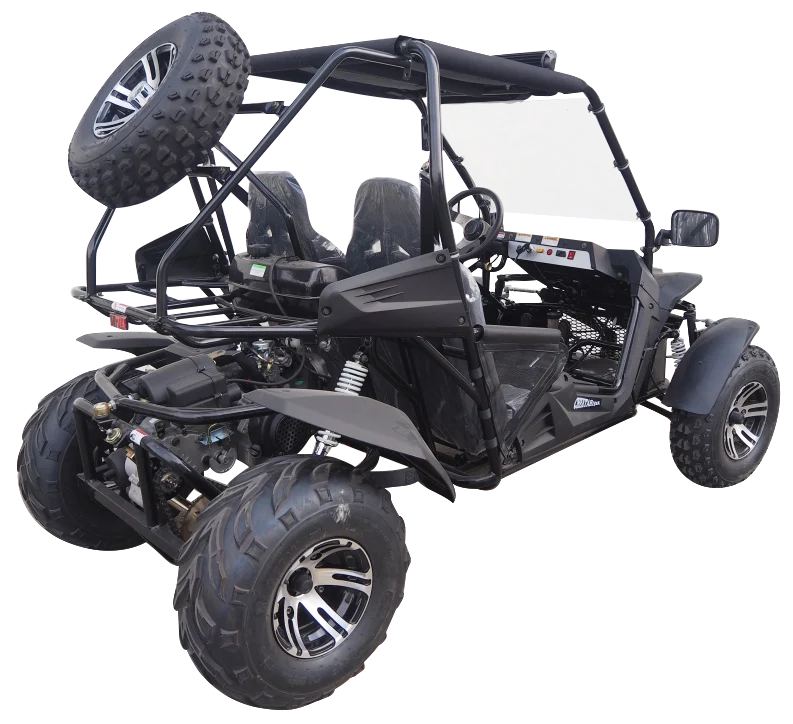 TrailMaster Cheetah 200X Go Kart (Special) CVT Automatic with Reverse, Alloy Wheels, Windshield - Image 8