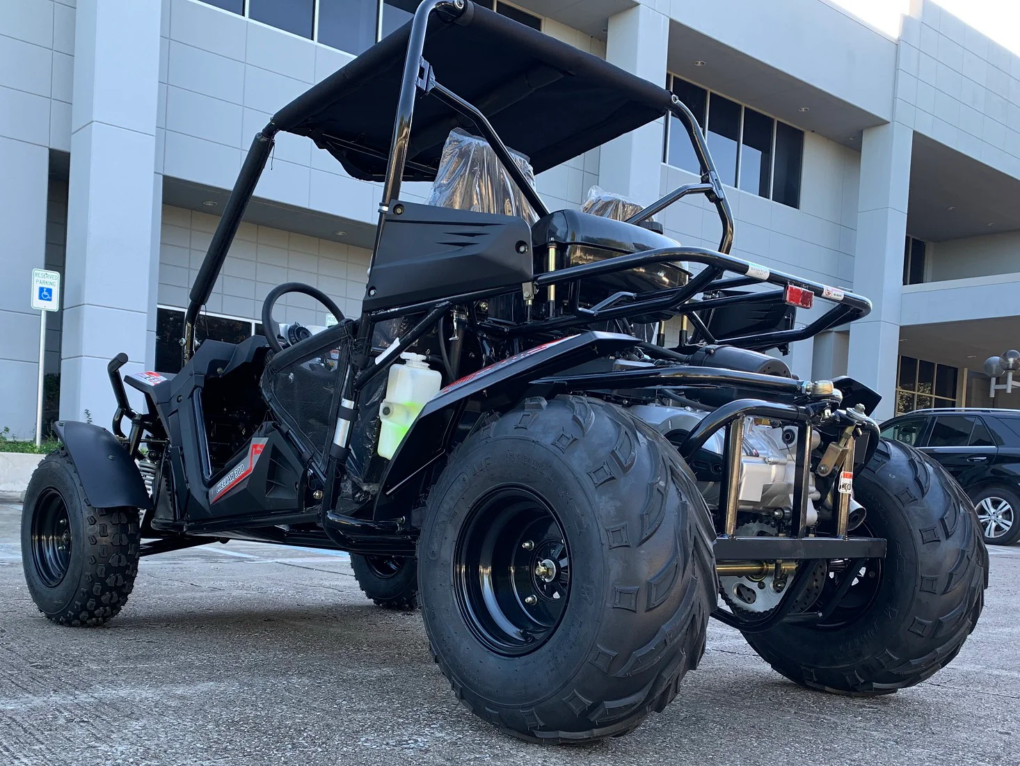 TrailMaster Cheetah 300E EFI UTV Go Kart, Shaft Drive, Liquid Cooled CVT Auto with Reverse - Image 9