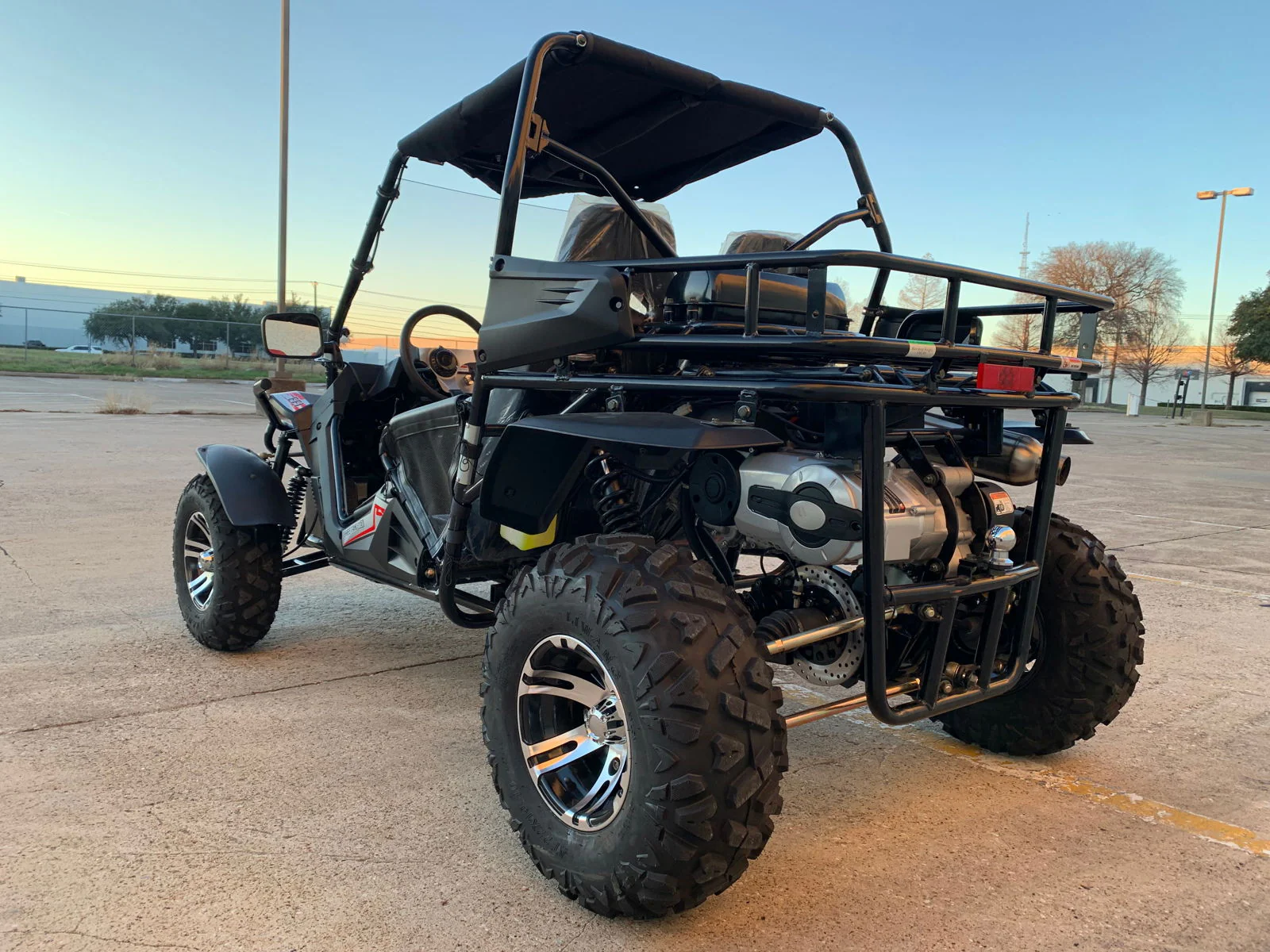 TrailMaster Cheetah 300EX EFI Deluxe UTV Go Kart, Shaft Drive, Liquid Cooled CVT Auto with Reverse - Image 5
