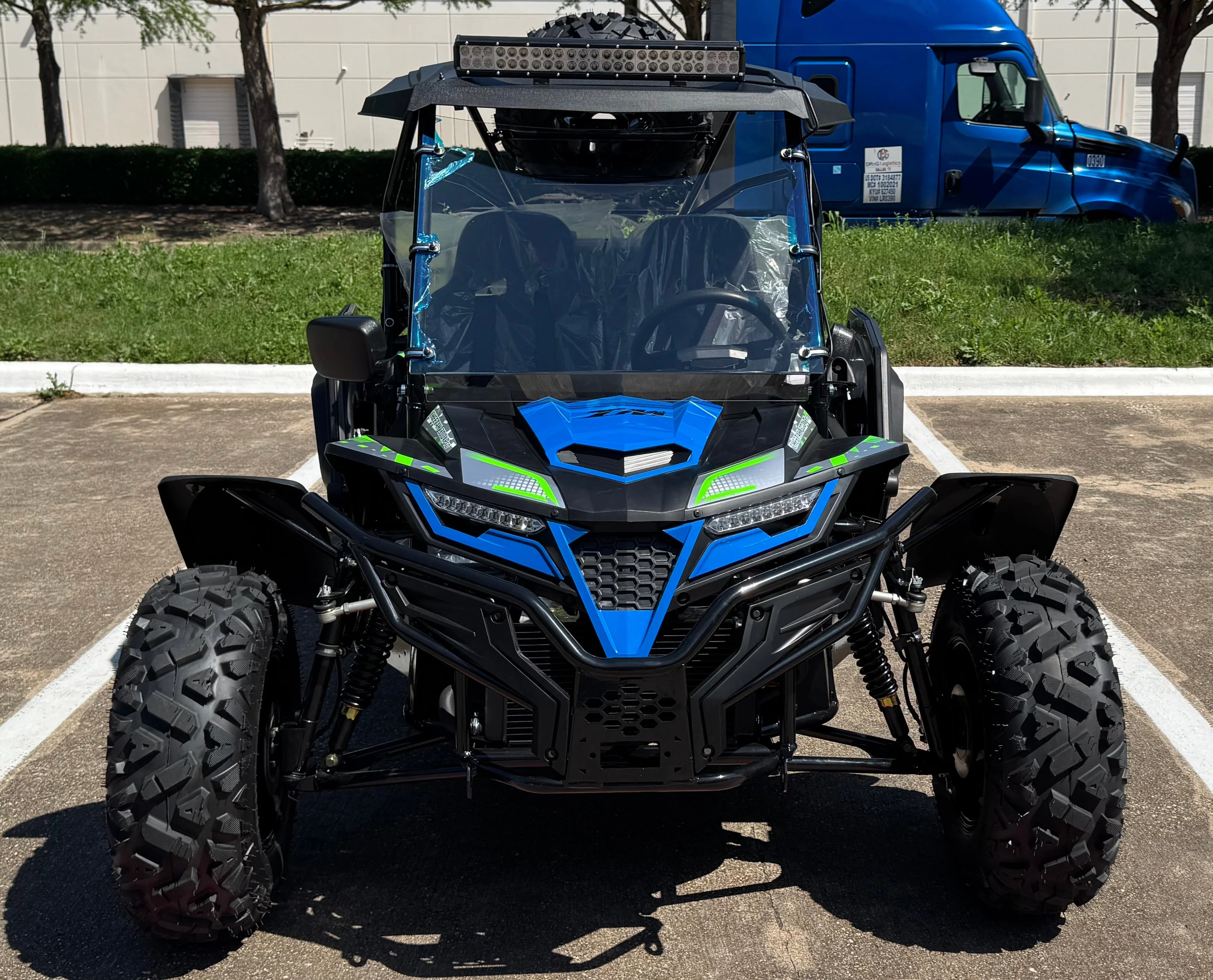 TrailMaster Cheetah 300Pro EFI Deluxe UTV Go Kart, Shaft Drive, Liquid Cooled CVT Auto with Reverse, Side Doors, Hard Top, Windshield, LED Light Bar - Image 13