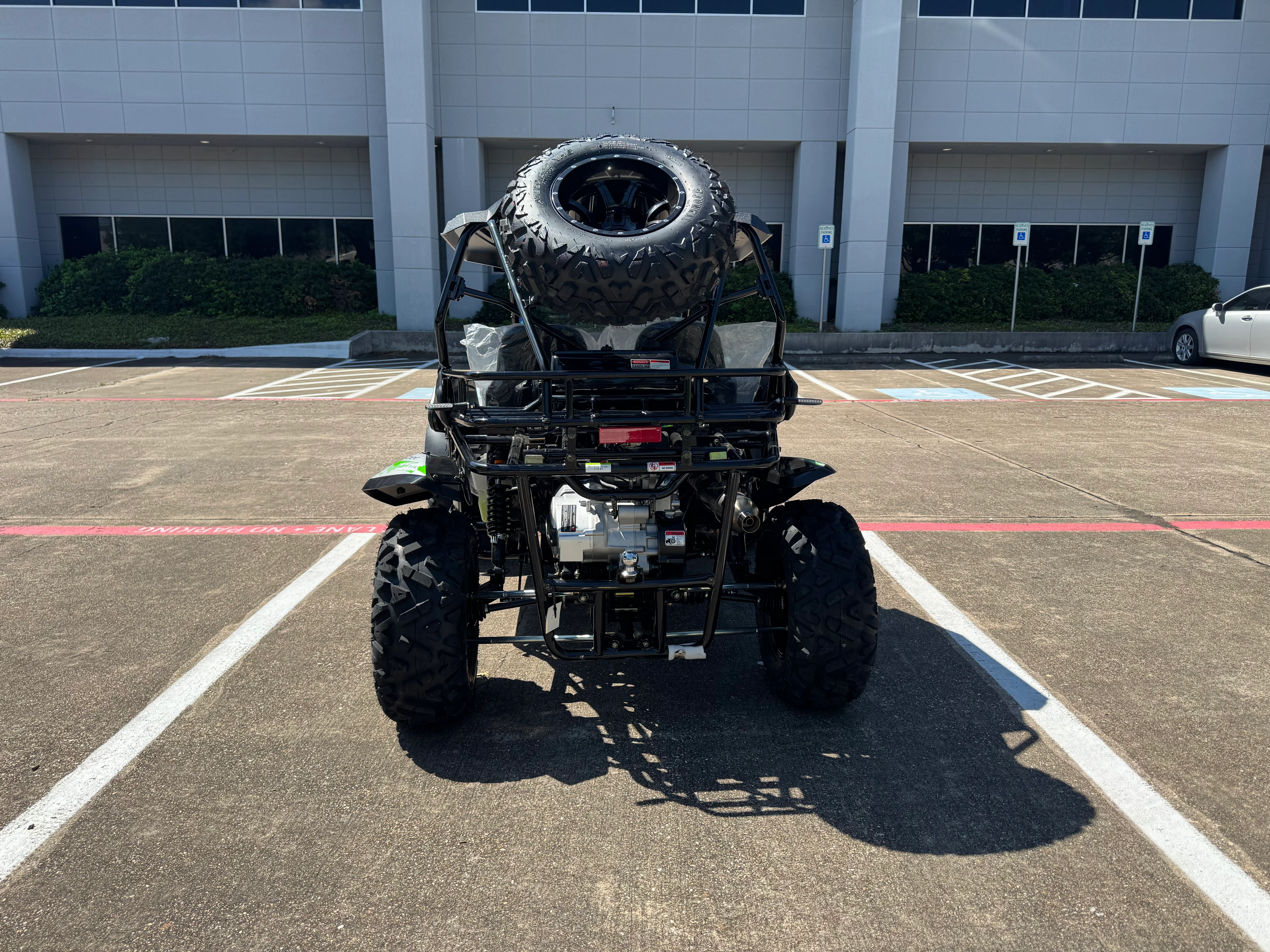TrailMaster Cheetah 300Pro EFI Deluxe UTV Go Kart, Shaft Drive, Liquid Cooled CVT Auto with Reverse, Side Doors, Hard Top, Windshield, LED Light Bar - Image 17