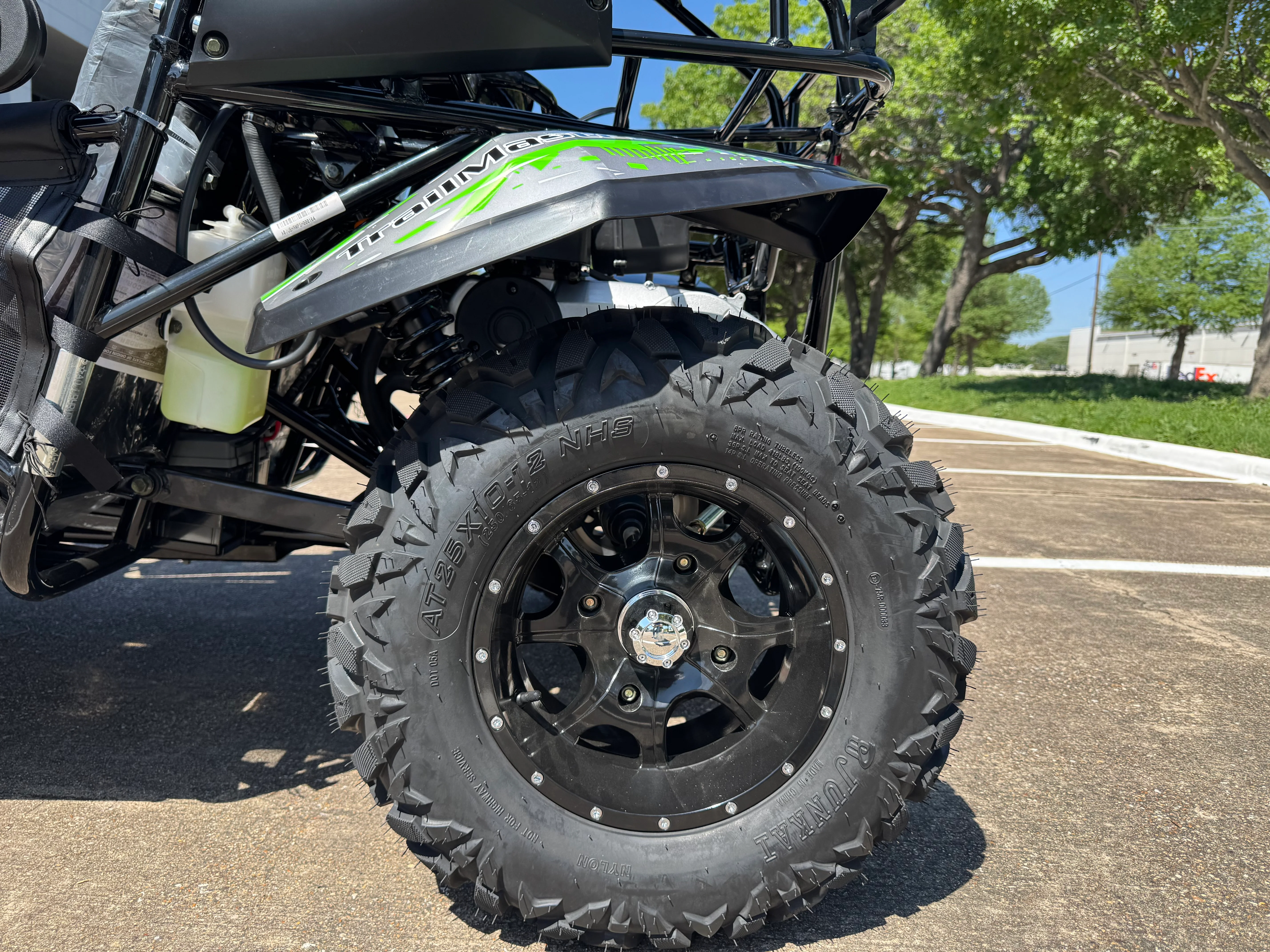 TrailMaster Cheetah 300Pro EFI Deluxe UTV Go Kart, Shaft Drive, Liquid Cooled CVT Auto with Reverse, Side Doors, Hard Top, Windshield, LED Light Bar - Image 21