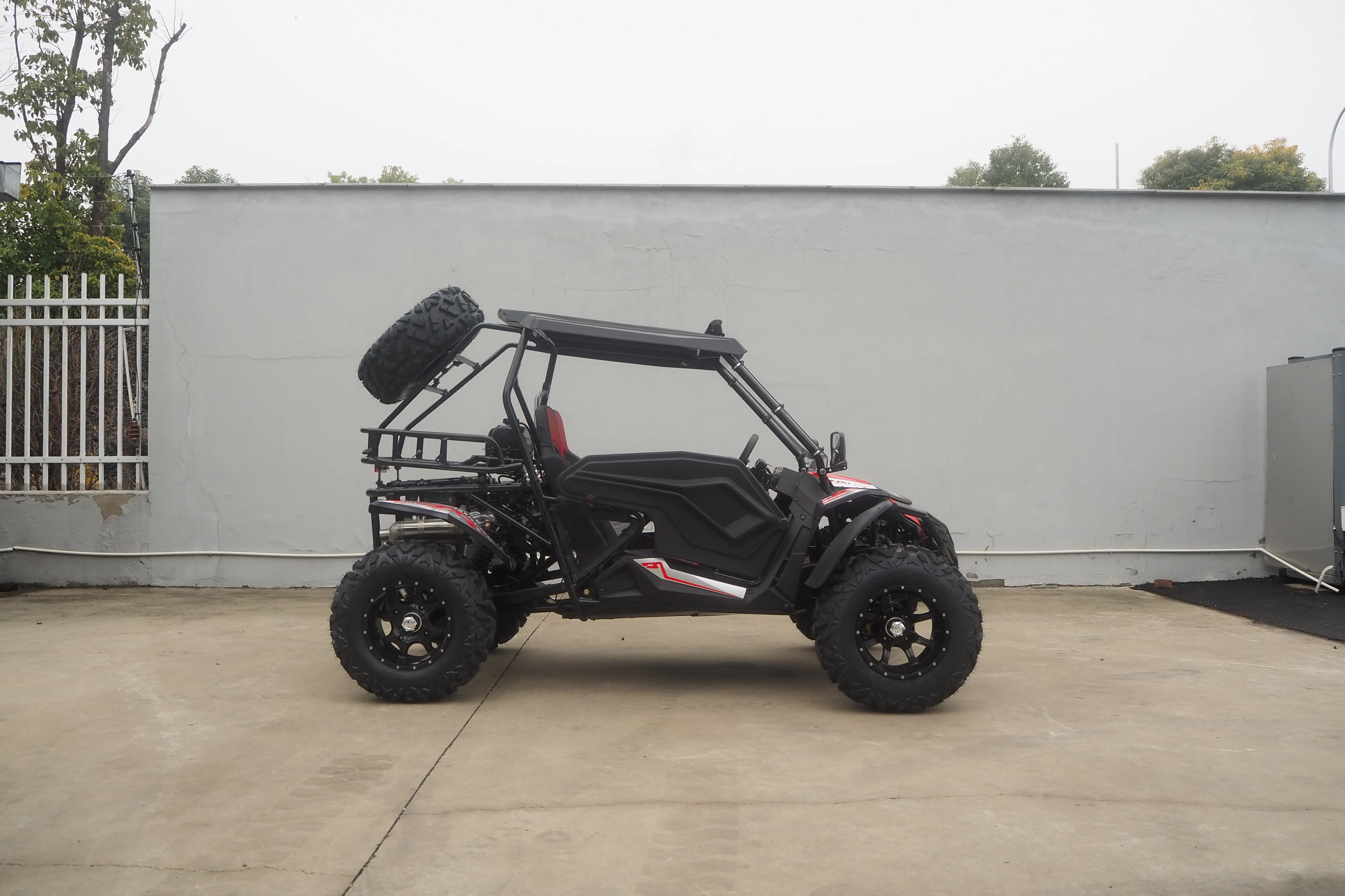 TrailMaster Cheetah 300Pro EFI Deluxe UTV Go Kart, Shaft Drive, Liquid Cooled CVT Auto with Reverse, Side Doors, Hard Top, Windshield, LED Light Bar - Image 29