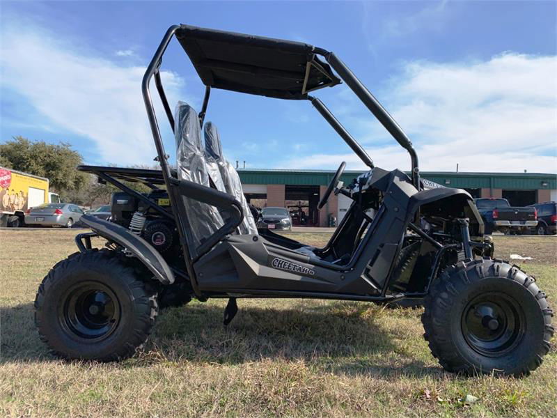 TrailMaster Cheetah 8 Mid-Sized Go Kart - 7.5hp, Torque Converter, Electric Start, Automatic with Reverse, Ages 12 and up - Image 13