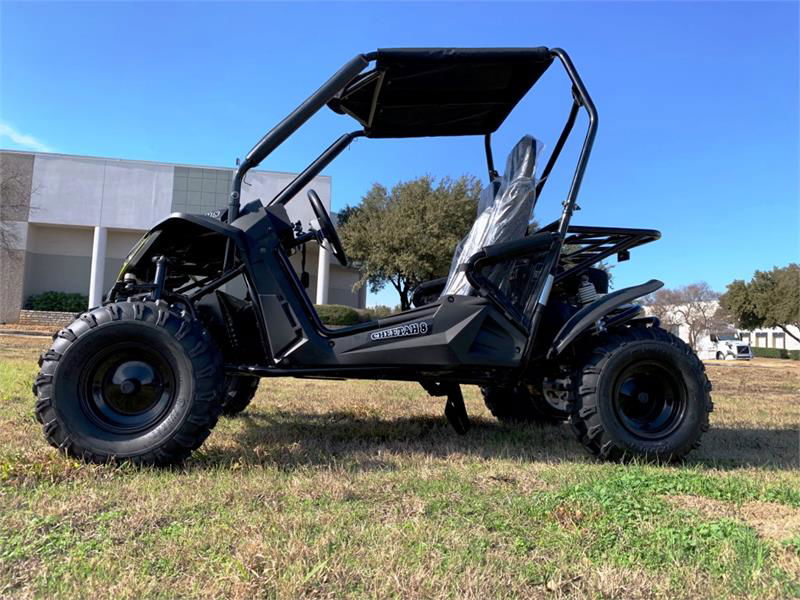 TrailMaster Cheetah 8 Mid-Sized Go Kart - 7.5hp, Torque Converter, Electric Start, Automatic with Reverse, Ages 12 and up - Image 15