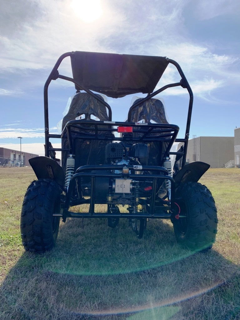 TrailMaster Cheetah 8 Mid-Sized Go Kart - 7.5hp, Torque Converter, Electric Start, Automatic with Reverse, Ages 12 and up - Image 18