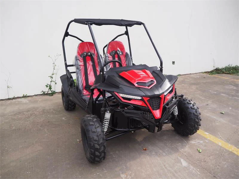 TrailMaster Cheetah 8 Mid-Sized Go Kart - 7.5hp, Torque Converter, Electric Start, Automatic with Reverse, Ages 12 and up - Image 21