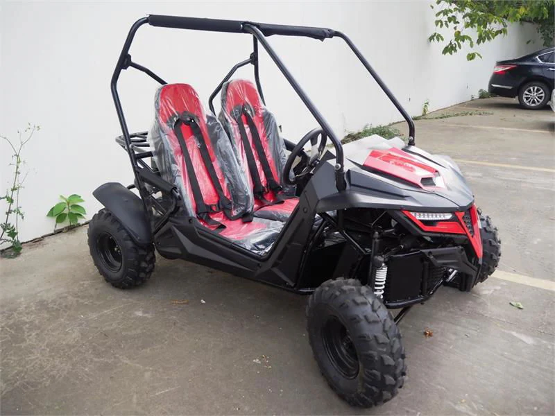 TrailMaster Cheetah 8 Mid-Sized Go Kart - 7.5hp, Torque Converter, Electric Start, Automatic with Reverse, Ages 12 and up - Image 22