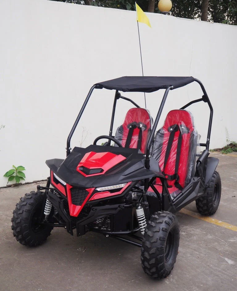 TrailMaster Cheetah 8 Mid-Sized Go Kart - 7.5hp, Torque Converter, Electric Start, Automatic with Reverse, Ages 12 and up - Image 24