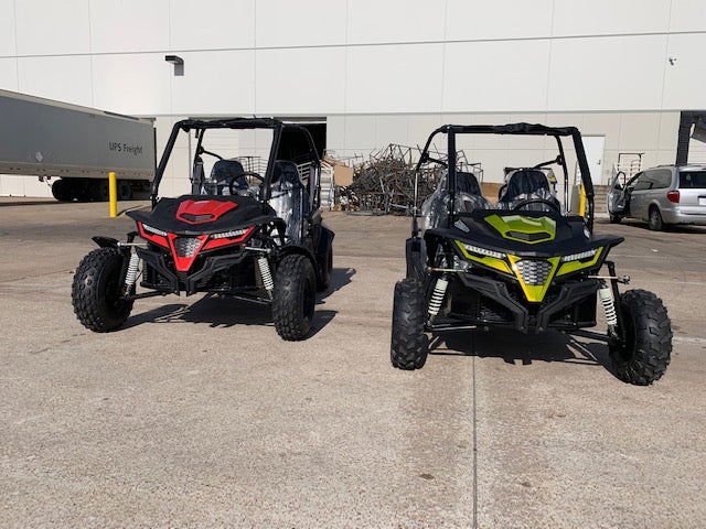 TrailMaster Cheetah 8 Mid-Sized Go Kart - 7.5hp, Torque Converter, Electric Start, Automatic with Reverse, Ages 12 and up - Image 26