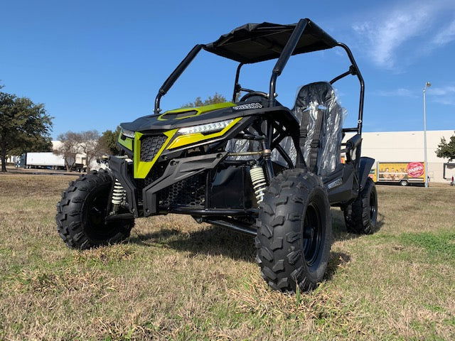 TrailMaster Cheetah 8 Mid-Sized Go Kart - 7.5hp, Torque Converter, Electric Start, Automatic with Reverse, Ages 12 and up - Image 5