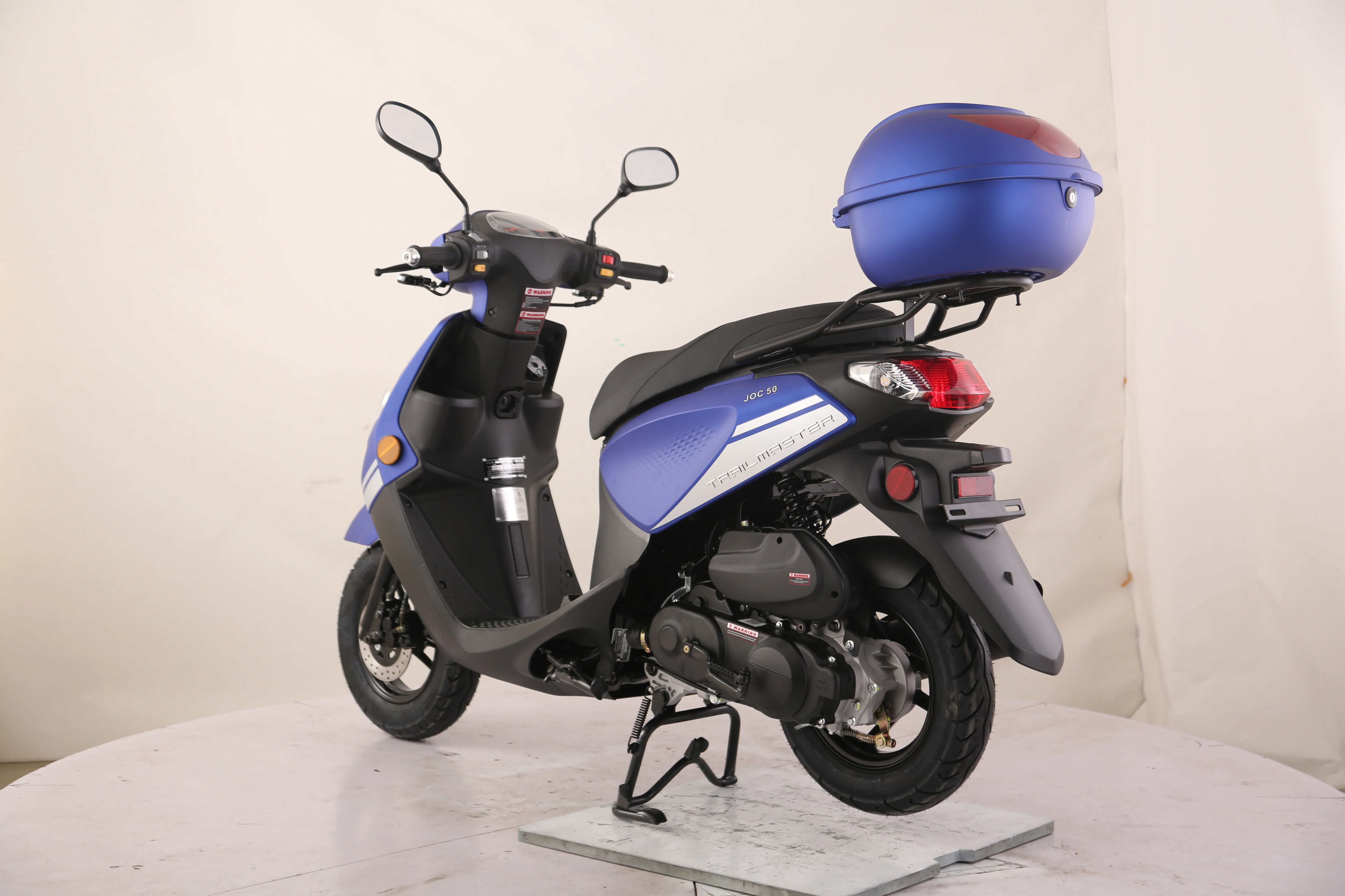 TrailMaster Flash 50cc Street Scooter, CVT Automatic, LED Lights, Rear Trunk Included, Ships Fully Assembled - Image 16