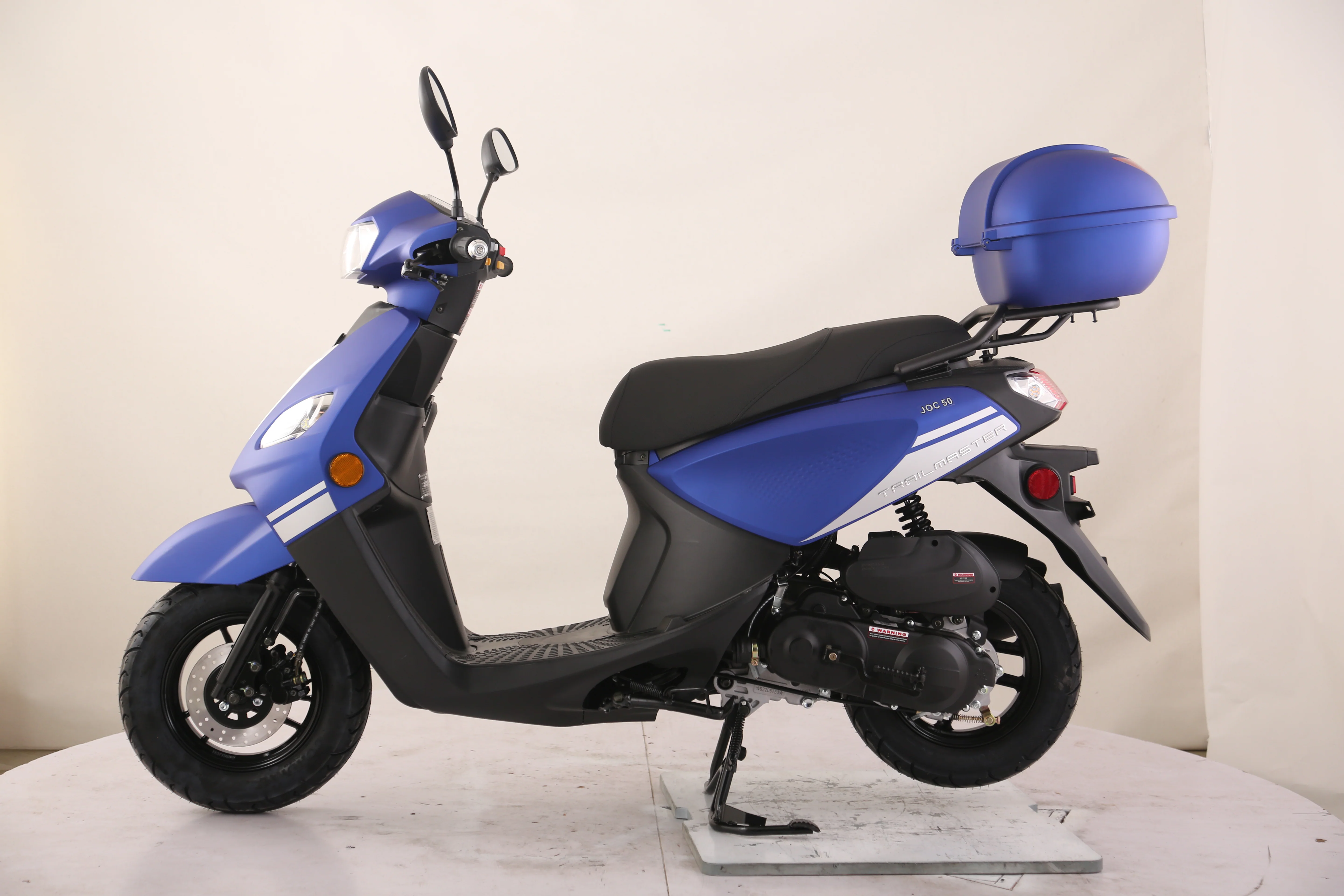 TrailMaster Flash 50cc Street Scooter, CVT Automatic, LED Lights, Rear Trunk Included, Ships Fully Assembled - Image 17