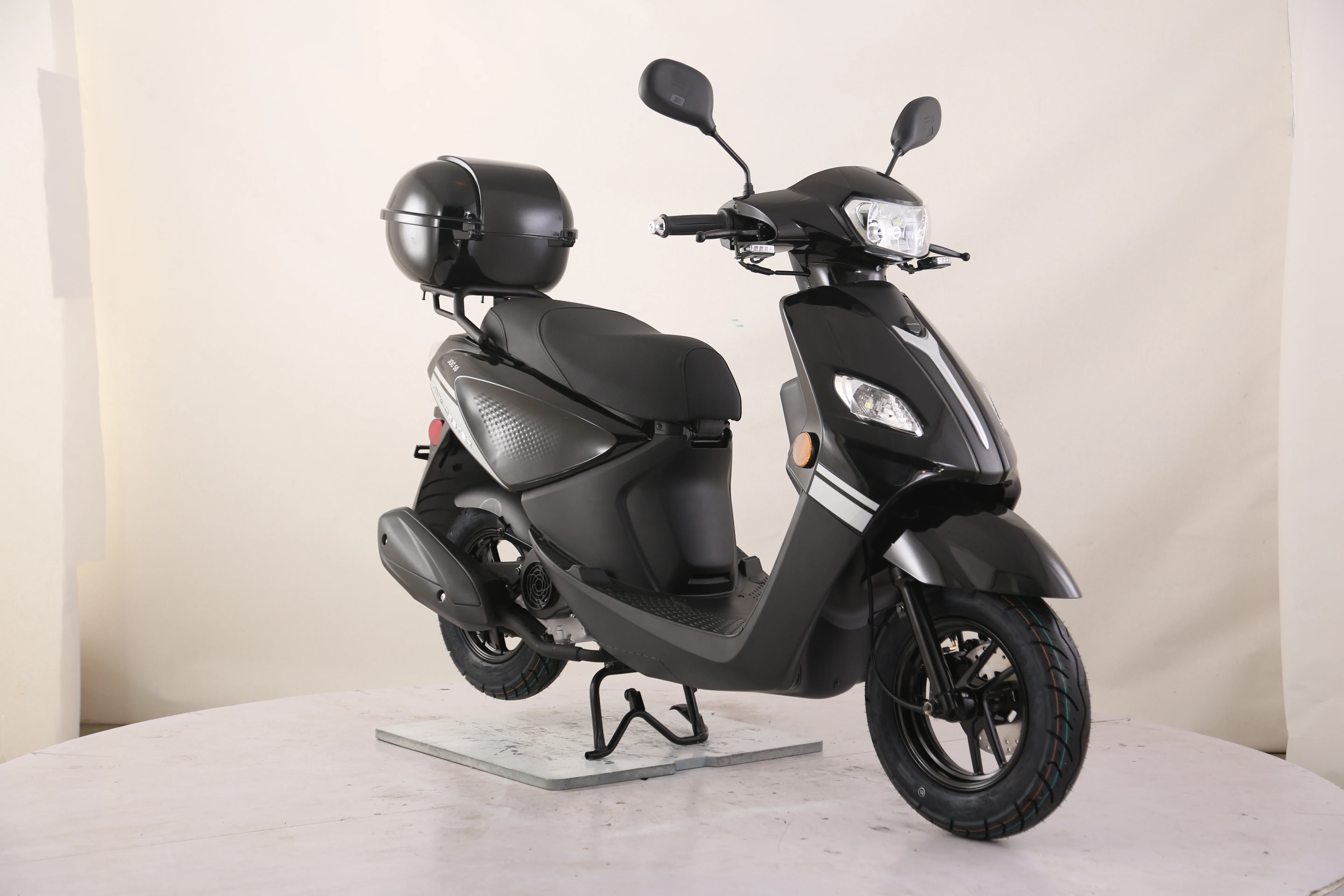 TrailMaster Flash 50cc Street Scooter, CVT Automatic, LED Lights, Rear Trunk Included, Ships Fully Assembled - Image 19