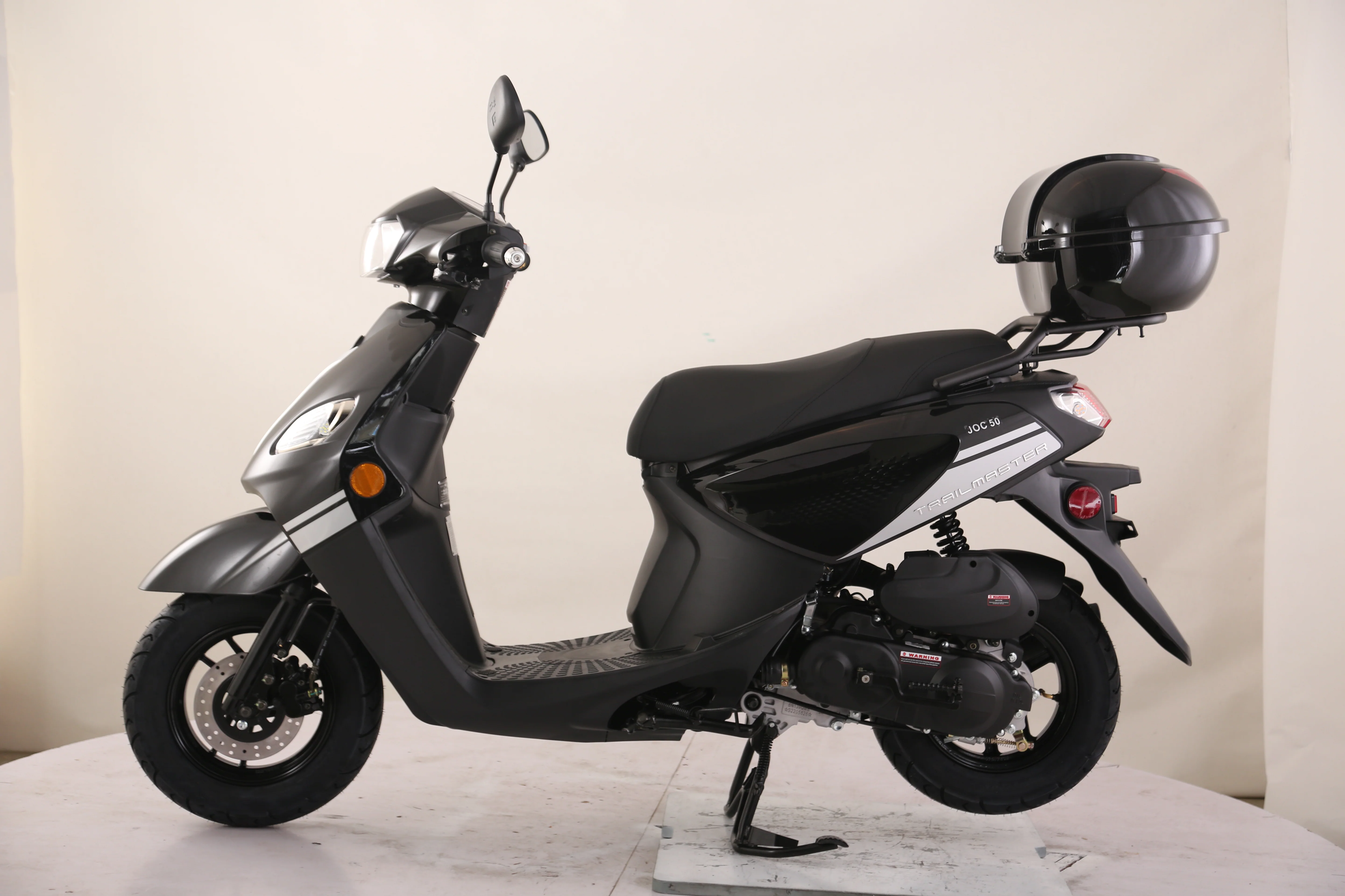 TrailMaster Flash 50cc Street Scooter, CVT Automatic, LED Lights, Rear Trunk Included, Ships Fully Assembled - Image 24