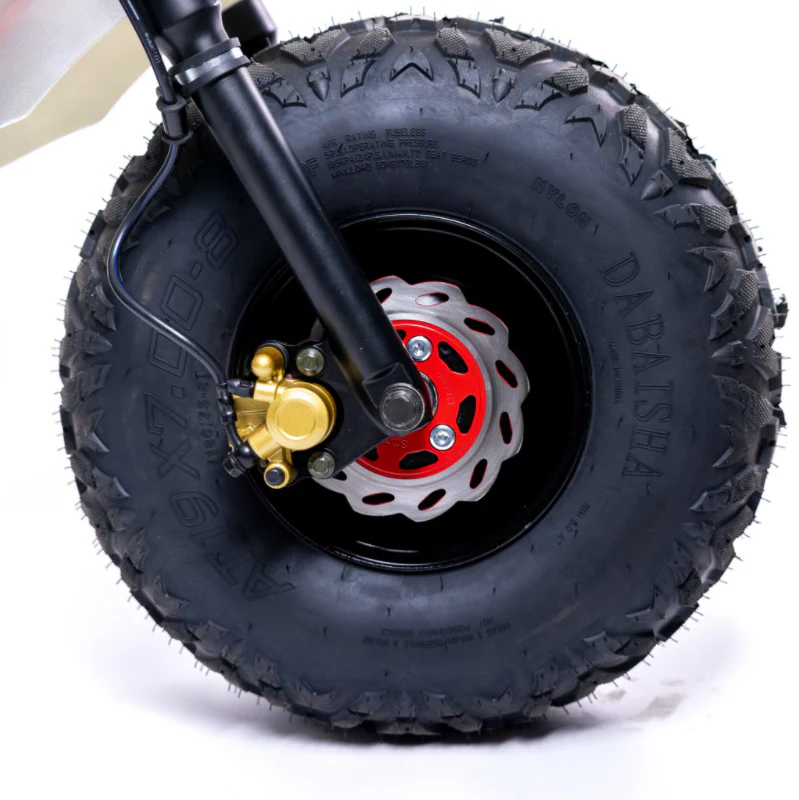 TrailMaster Hurricane 200X Mini Bike, 196cc 6.5 HP with Torque Converter, Dual Disc Brake, Front & Rear Suspension - Image 14