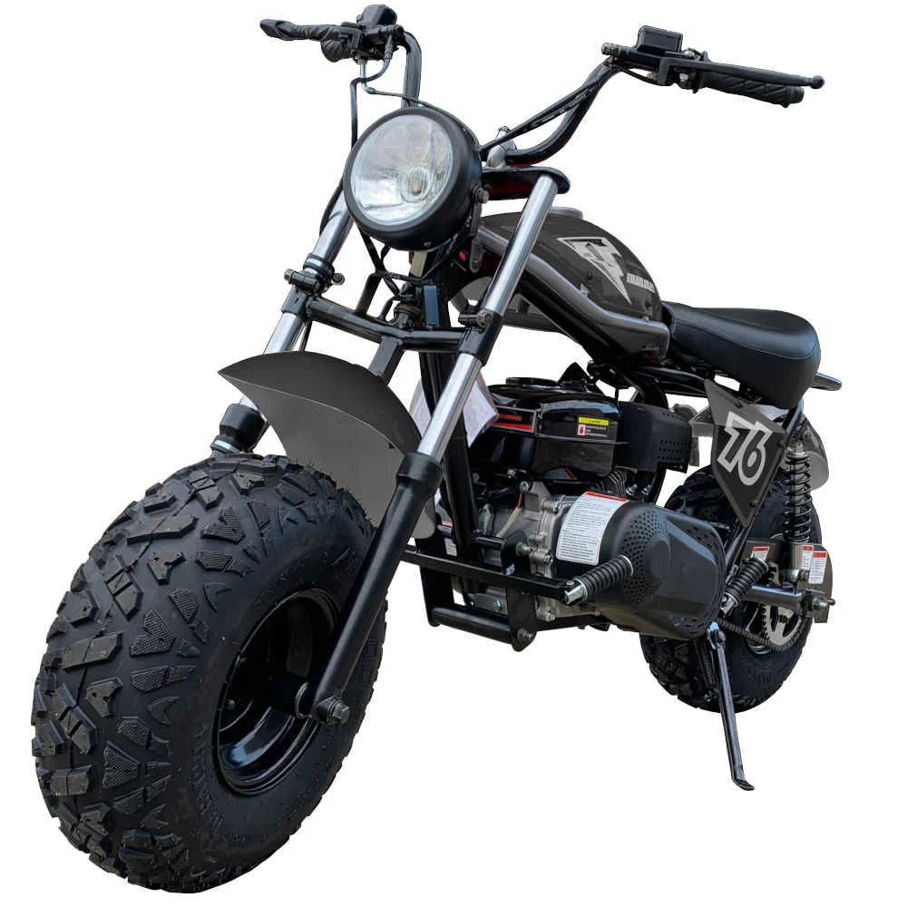 TrailMaster Hurricane 200X Mini Bike, 196cc 6.5 HP with Torque Converter, Dual Disc Brake, Front & Rear Suspension - Image 6