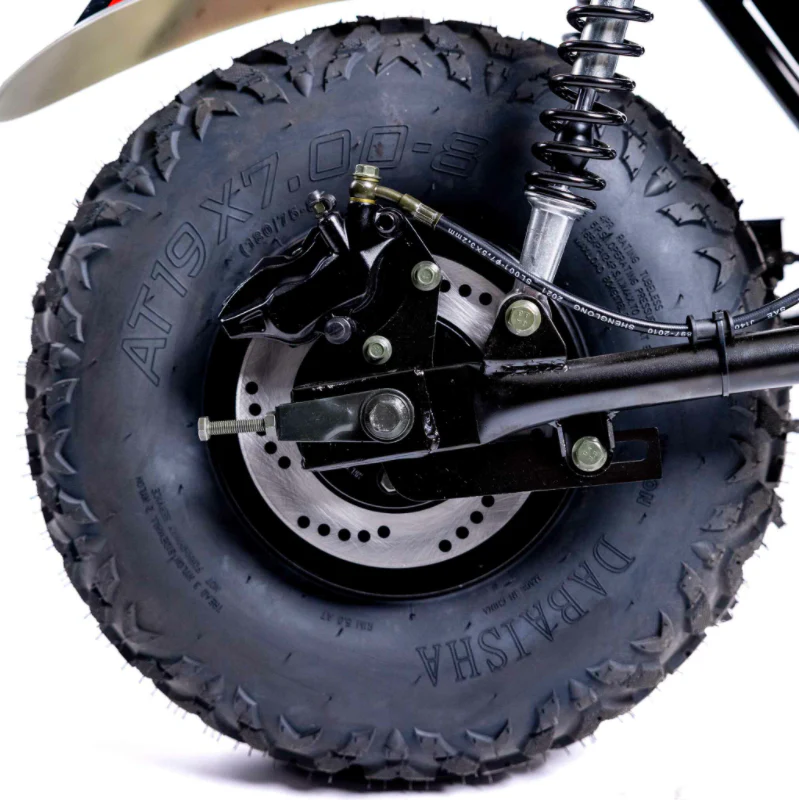 TrailMaster Hurricane 200X Mini Bike, 196cc 6.5 HP with Torque Converter, Dual Disc Brake, Front & Rear Suspension - Image 9
