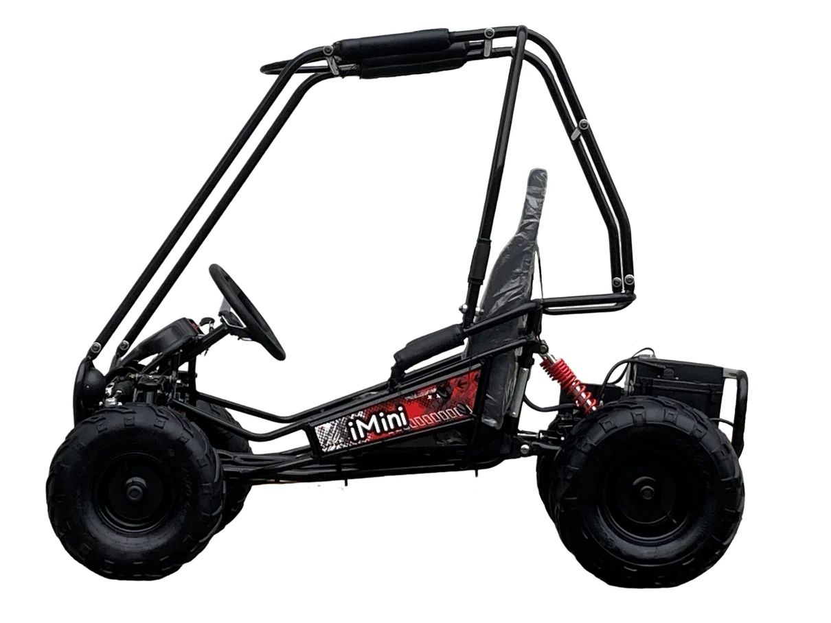 TrailMaster iMini Kids Electric Go Kart, Reverse, 48v, 2-speed settings, Kids Ages 4-9 - Image 3