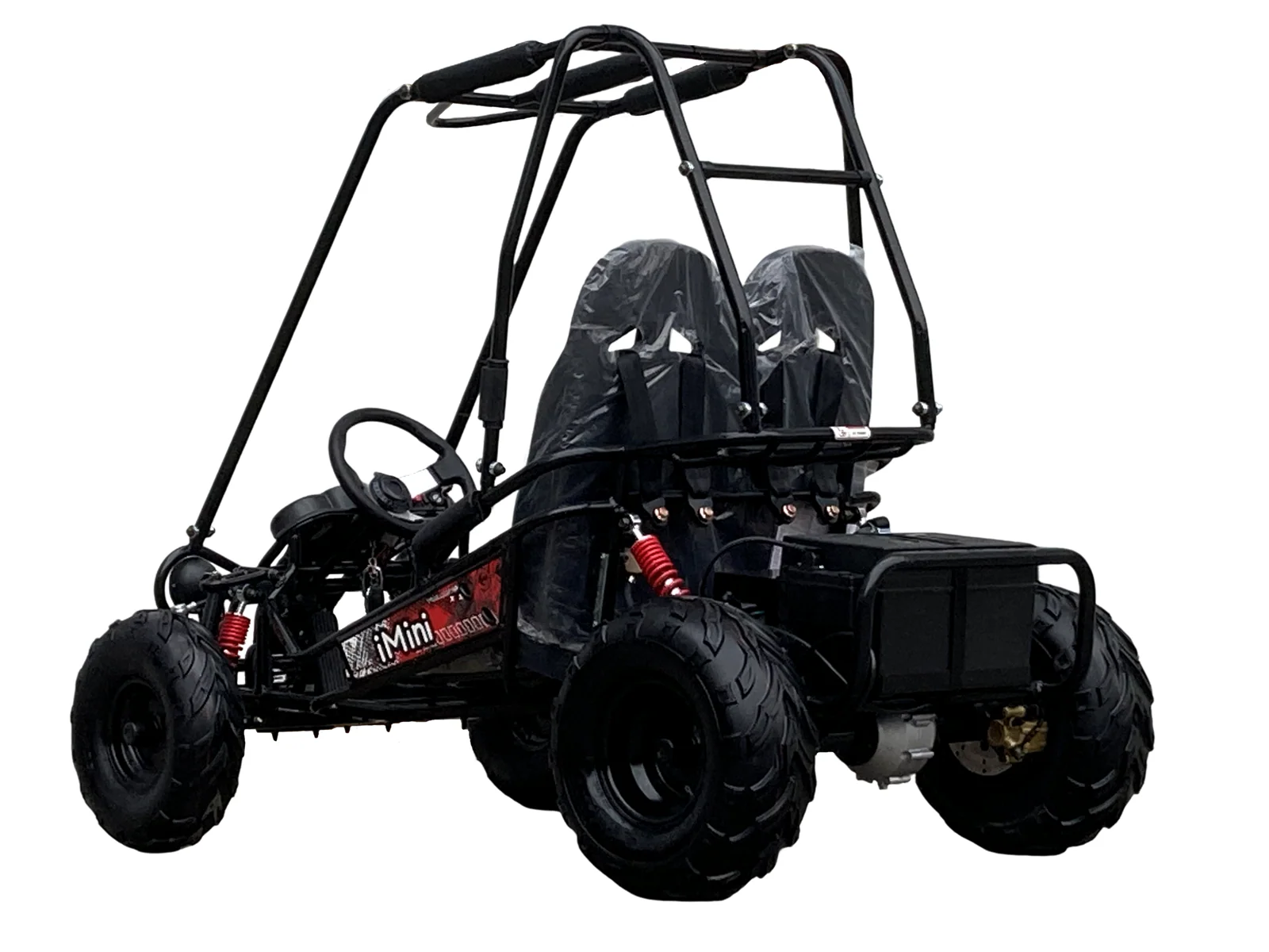 TrailMaster iMini Kids Electric Go Kart, Reverse, 48v, 2-speed settings, Kids Ages 4-9 - Image 5