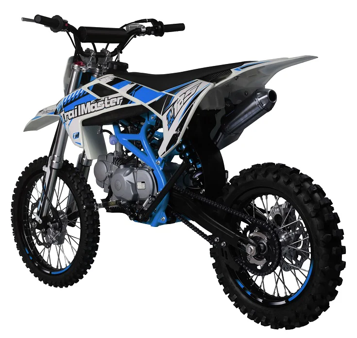 TrailMaster LK125 Pro Series Dirt Bike, Electric Start, 4-Speed Manual, Dual Disc Brakes, (17/14) Wheels - Image 6