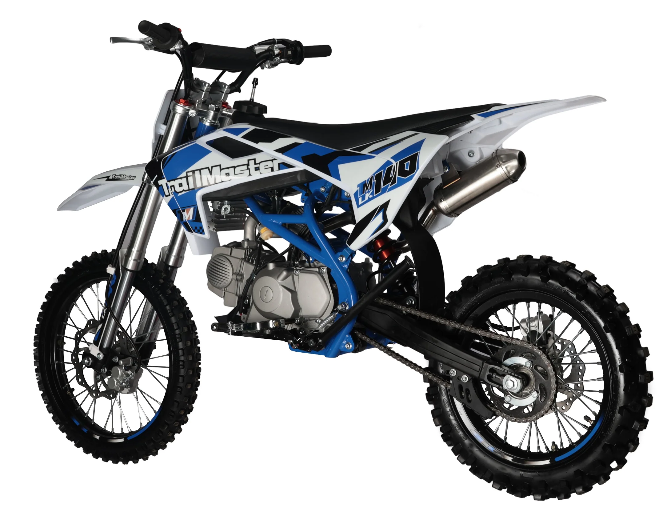 TrailMaster LK140 Pro Series Dirt Bike, Electric Start, 4-Speed Manual, Dual Disc Brakes, (17/14) Wheels - Image 10