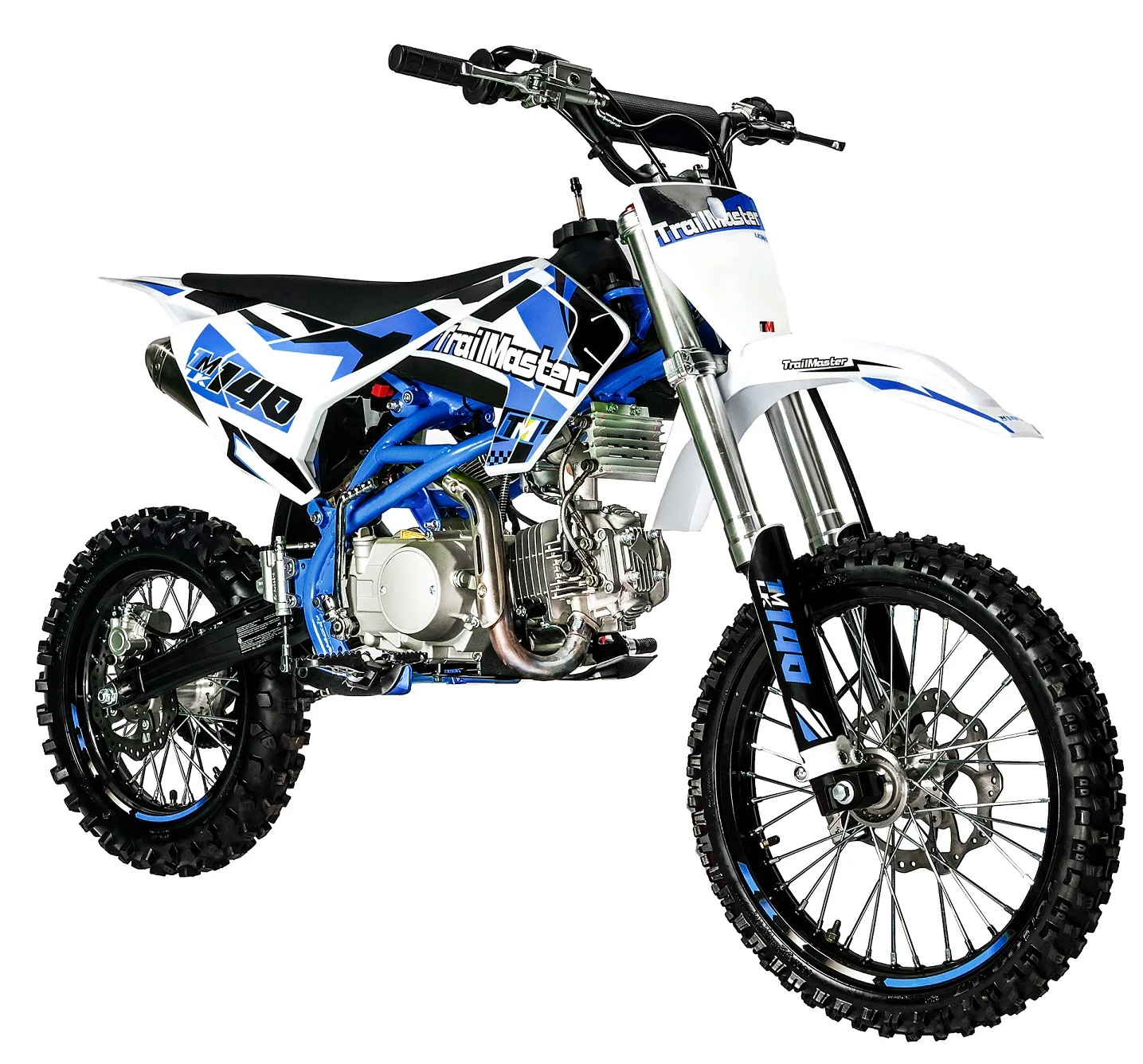 TrailMaster LK140 Pro Series Dirt Bike, Electric Start, 4-Speed Manual, Dual Disc Brakes, (17/14) Wheels - Image 7