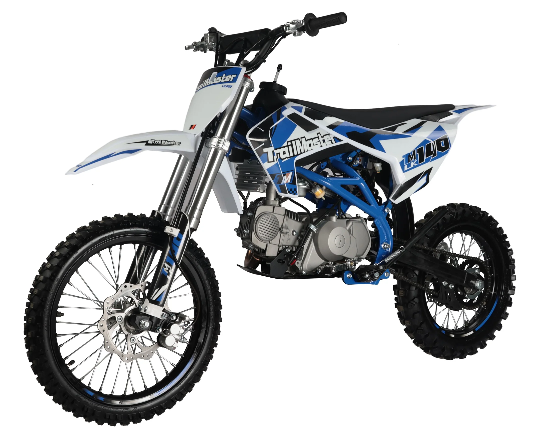 TrailMaster LK140 Pro Series Dirt Bike, Electric Start, 4-Speed Manual, Dual Disc Brakes, (17/14) Wheels - Image 8