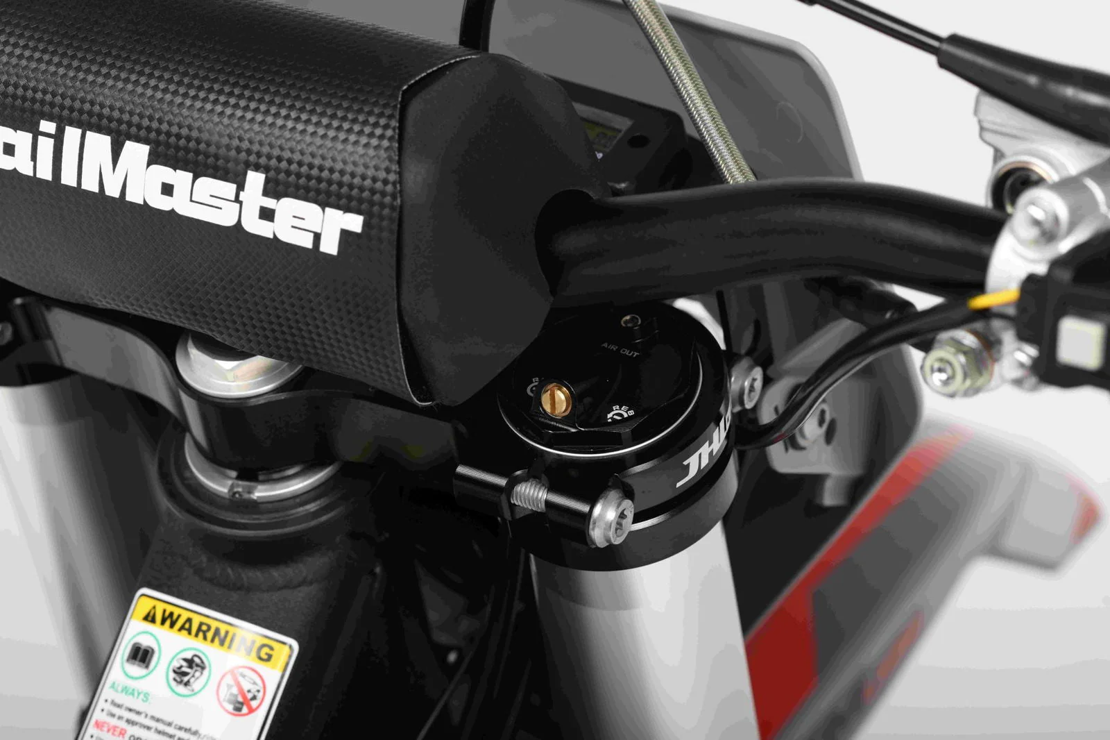 TrailMaster LX250 Dirt Bike, 6-Speed Manual, Dual Disc Brakes, Electric Start with Kick backup, (21/18) Wheels - Image 10