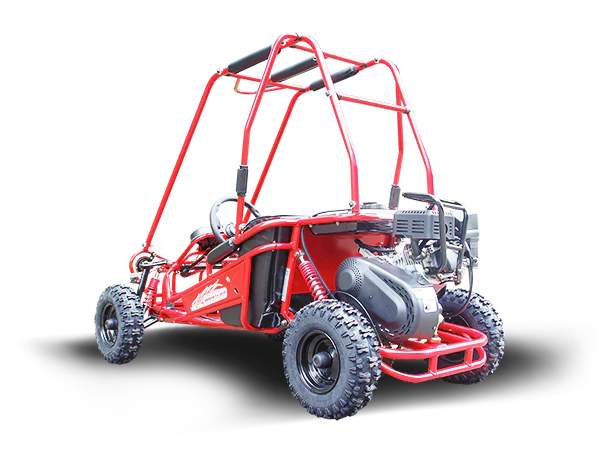 TrailMaster MINI XRS+ Kids Go Kart, 5.5hp Gas Engine, Dual Seats, Adjustable Pedals, Pull Start, Kids Ages 4-9 - Image 11