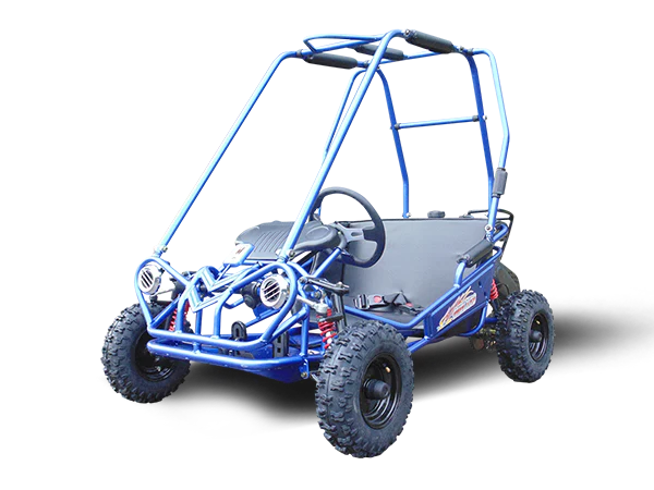 TrailMaster MINI XRS+ Kids Go Kart, 5.5hp Gas Engine, Dual Seats, Adjustable Pedals, Pull Start, Kids Ages 4-9 - Image 3