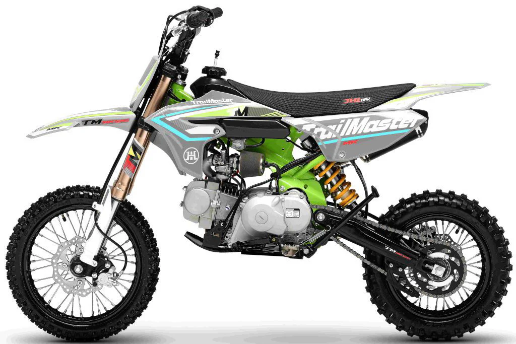 TrailMaster MK110ES Pro Series Dirt Bike, BOSCH EFI, 4-Speed Automatic, Electric Start, Dual Disc Brakes, (14/12) Wheels - Image 22