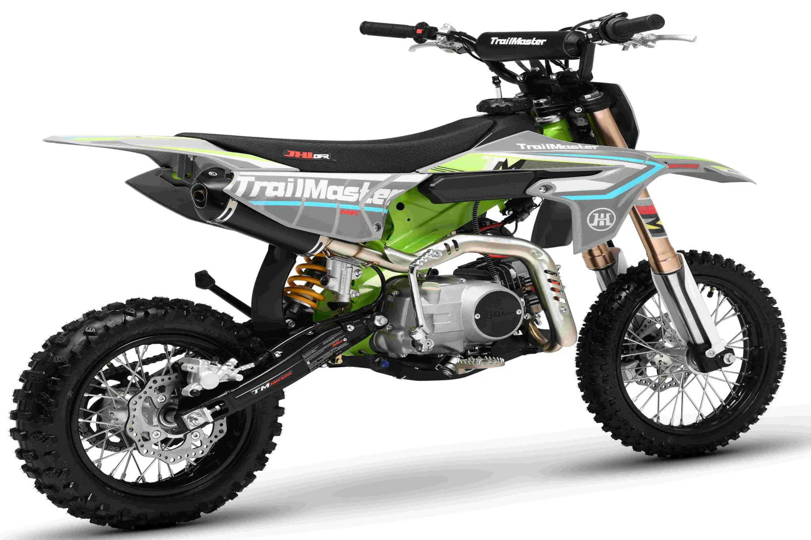 TrailMaster MK110ES Pro Series Dirt Bike, BOSCH EFI, 4-Speed Automatic, Electric Start, Dual Disc Brakes, (14/12) Wheels - Image 23