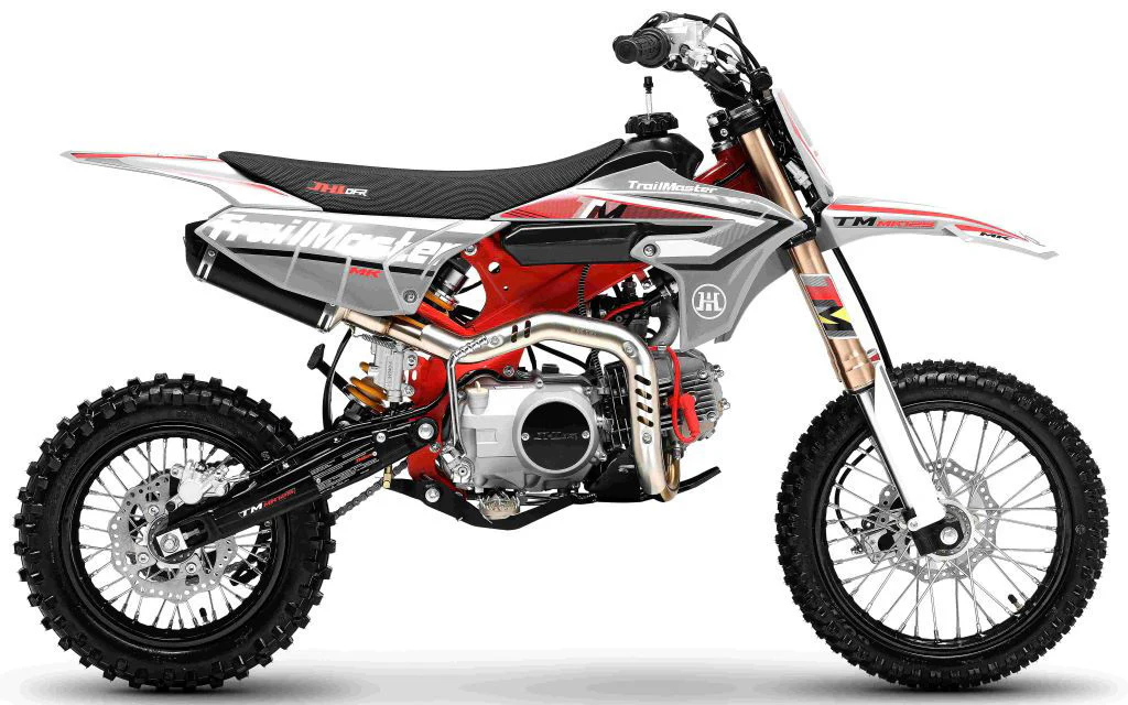 TrailMaster MK110ES Pro Series Dirt Bike, BOSCH EFI, 4-Speed Automatic, Electric Start, Dual Disc Brakes, (14/12) Wheels - Image 25