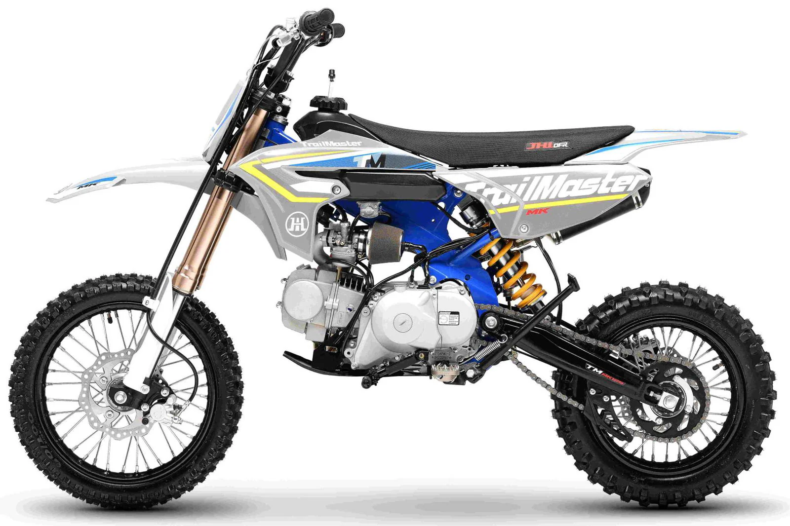 TrailMaster MK110ES Pro Series Dirt Bike, BOSCH EFI, 4-Speed Automatic, Electric Start, Dual Disc Brakes, (14/12) Wheels - Image 34