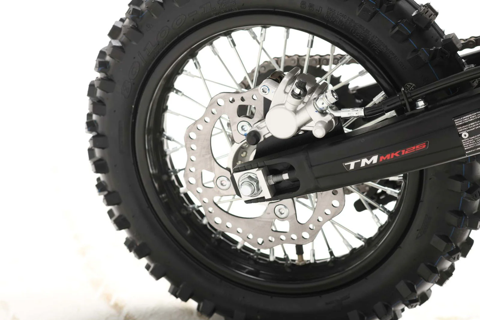 TrailMaster MK110ES Pro Series Dirt Bike, BOSCH EFI, 4-Speed Automatic, Electric Start, Dual Disc Brakes, (14/12) Wheels - Image 42