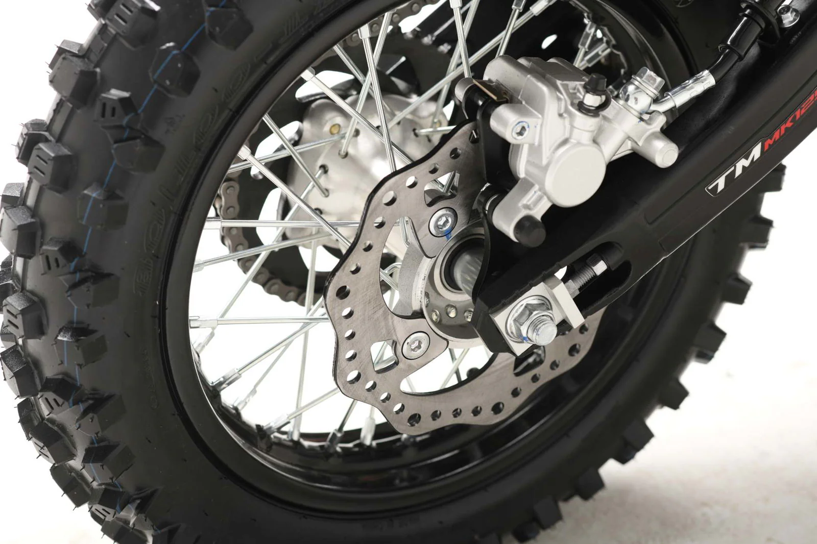 TrailMaster MK110ES Pro Series Dirt Bike, BOSCH EFI, 4-Speed Automatic, Electric Start, Dual Disc Brakes, (14/12) Wheels - Image 44